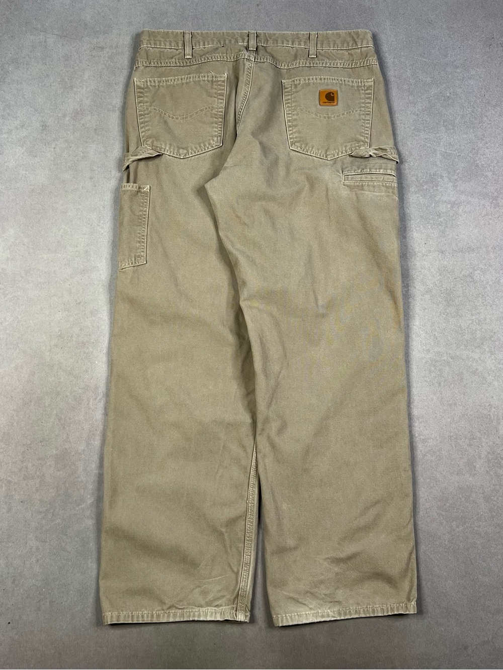 Carhartt Tan Workwear Loose Fit Cotton Pants